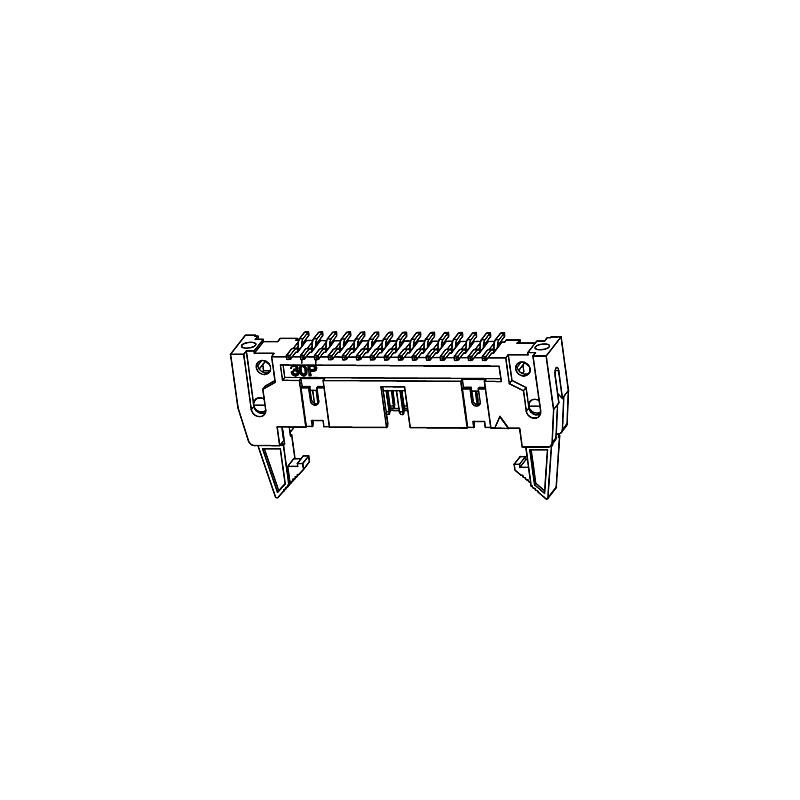 PH2.54mm Shround Header Dual  row  SMT series